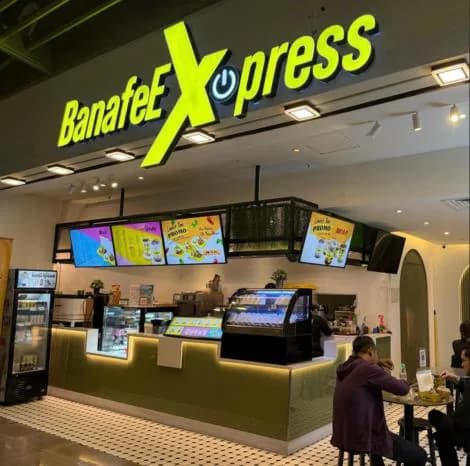 Banafee Xpress counter @ CIQ