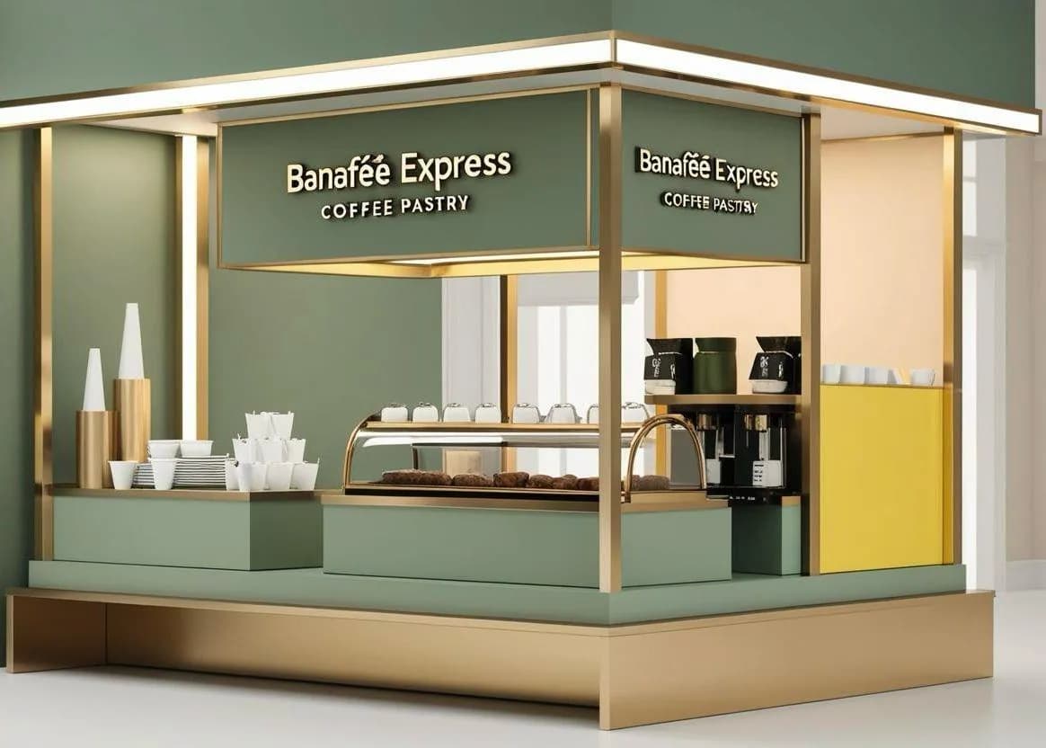 Kiosk Grab & Go outlet concept